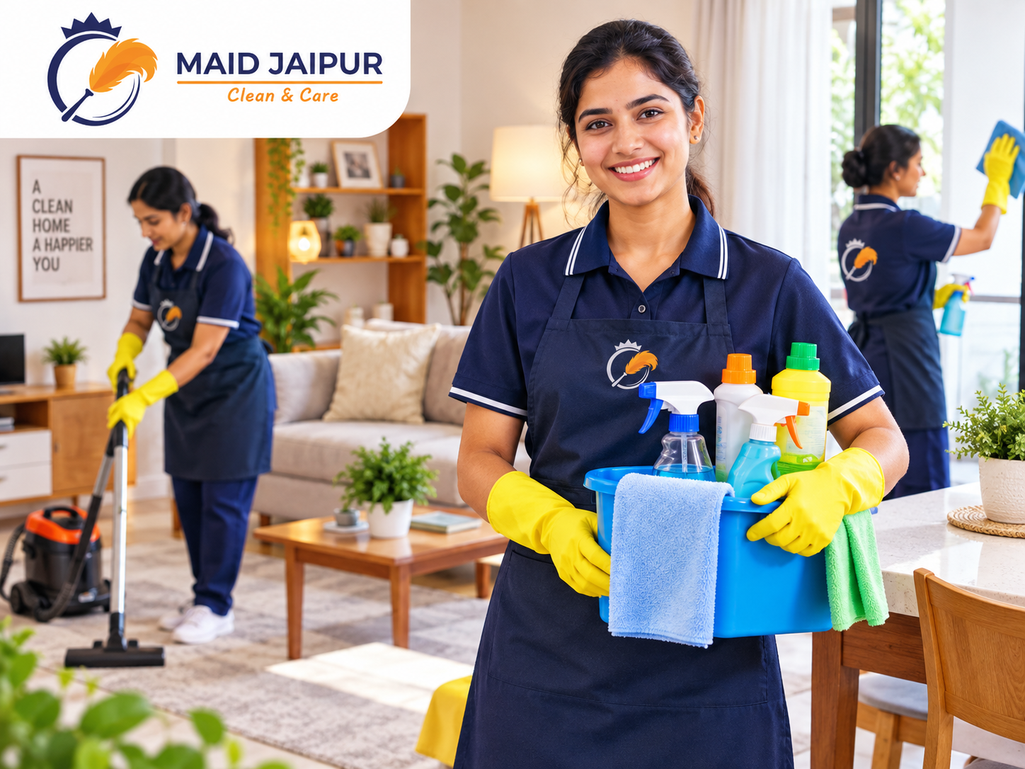 Best Maid Service in Jaipur, Rajasthan – Trusted & Reliable Home Helpers